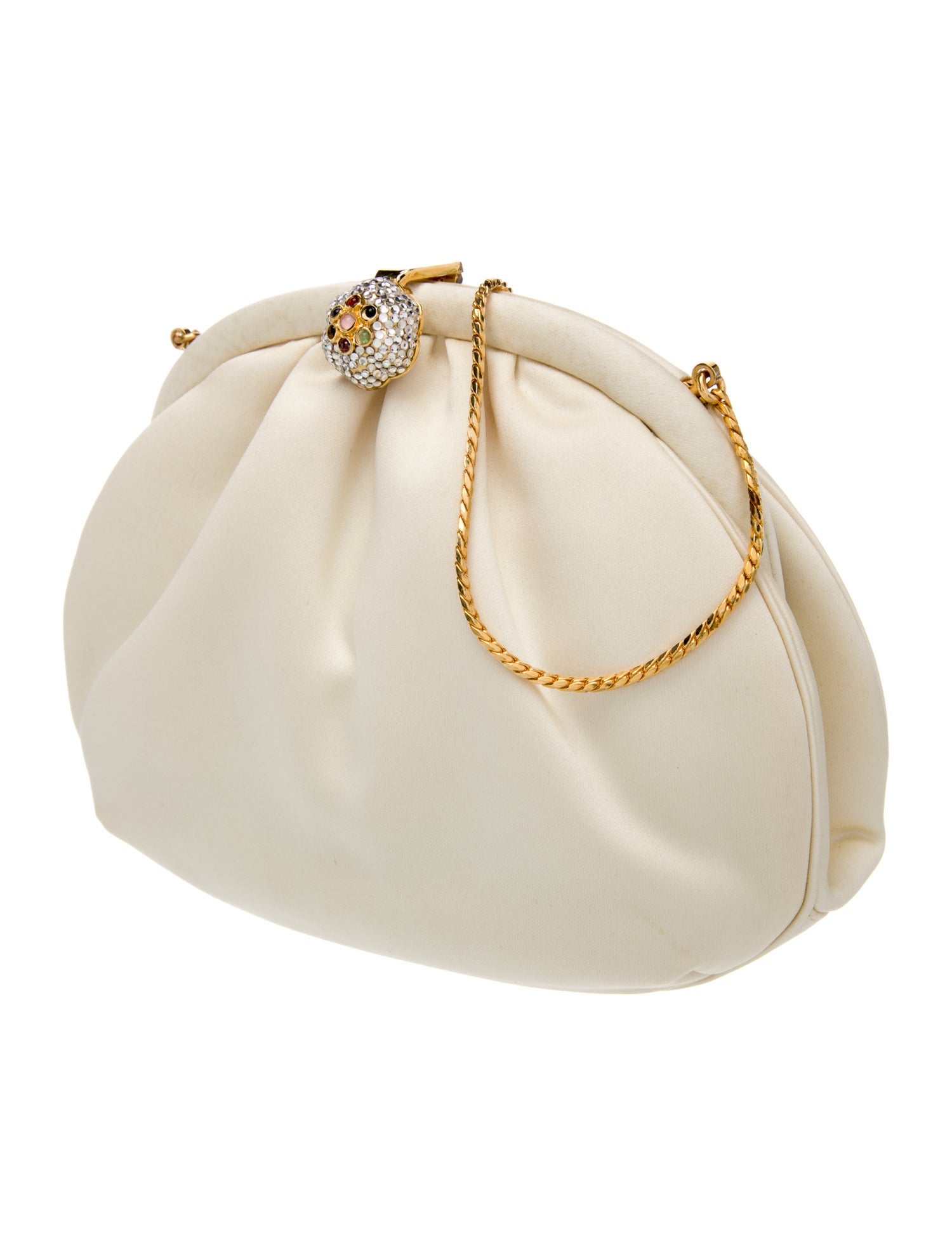Judith Leiber Satin Evening Bag